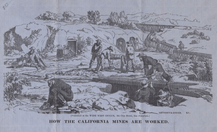 How The California Mines Are Worked