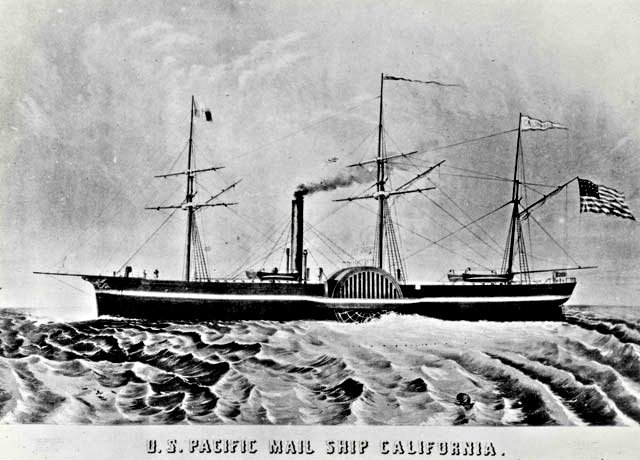 Steamer California 1848